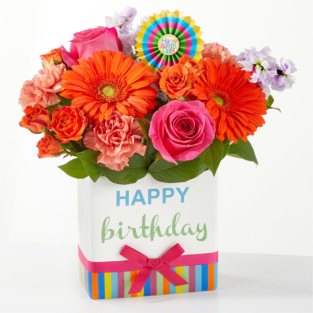 Birthday Surprise Bouquet – Flowers Unlimited, Martinsburg WV