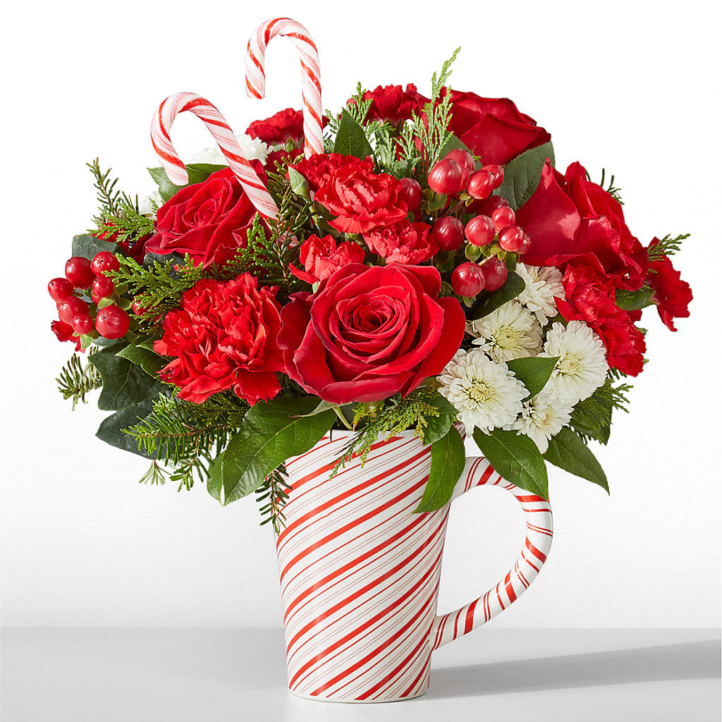 Peppermint Swirl Mug – Flowers Unlimited, Martinsburg WV