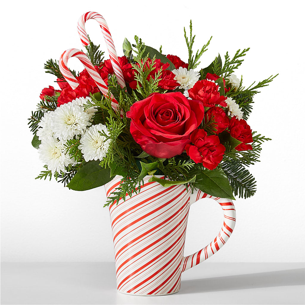 Peppermint Swirl Mug – Flowers Unlimited, Martinsburg WV