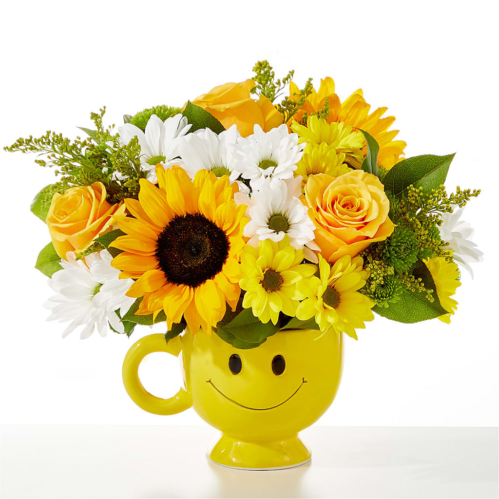 Be Happy Bouquet – Flowers Unlimited, Martinsburg WV