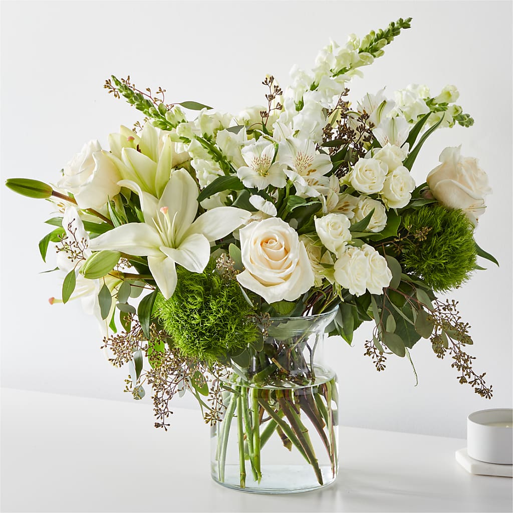 Fresh Linen Bouquet – Flowers Unlimited, Martinsburg WV
