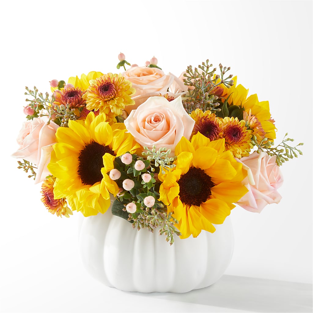 Pumpkin to Talk About Bouquet – Flowers Unlimited, Martinsburg WV