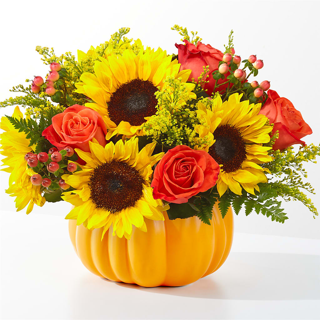 Pick of the Patch Pumpkin Bouquet – Flowers Unlimited, Martinsburg WV