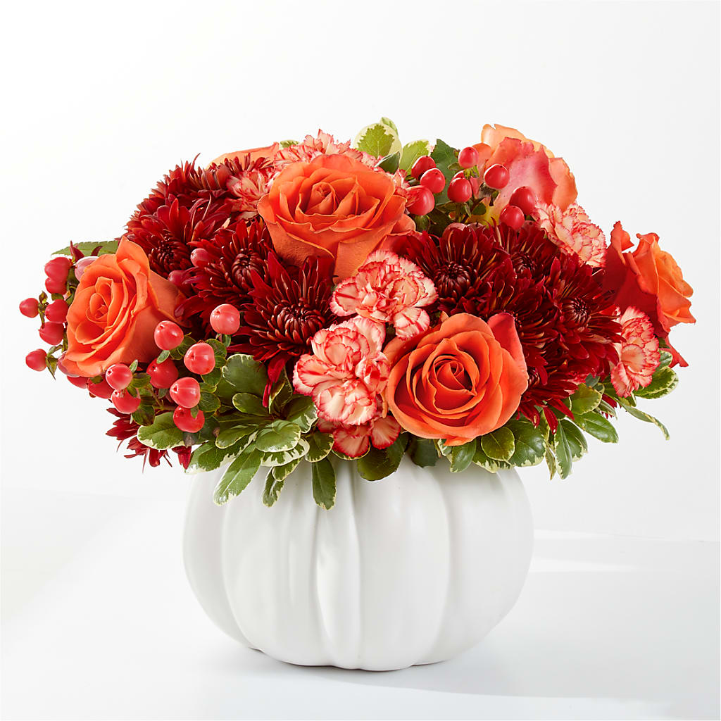 Autumn Air Pumpkin Bouquet – Flowers Unlimited, Martinsburg WV
