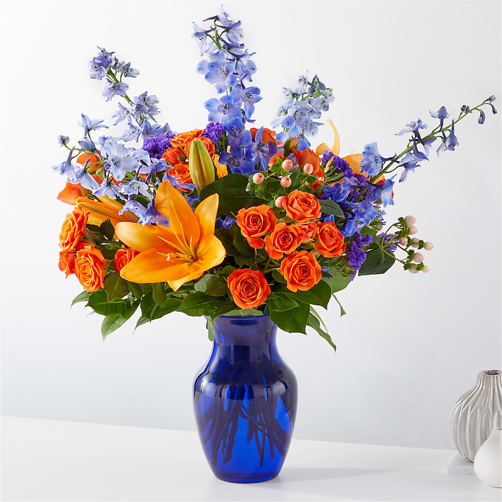 Radiant Citrus Bouquet – Flowers Unlimited, Martinsburg WV