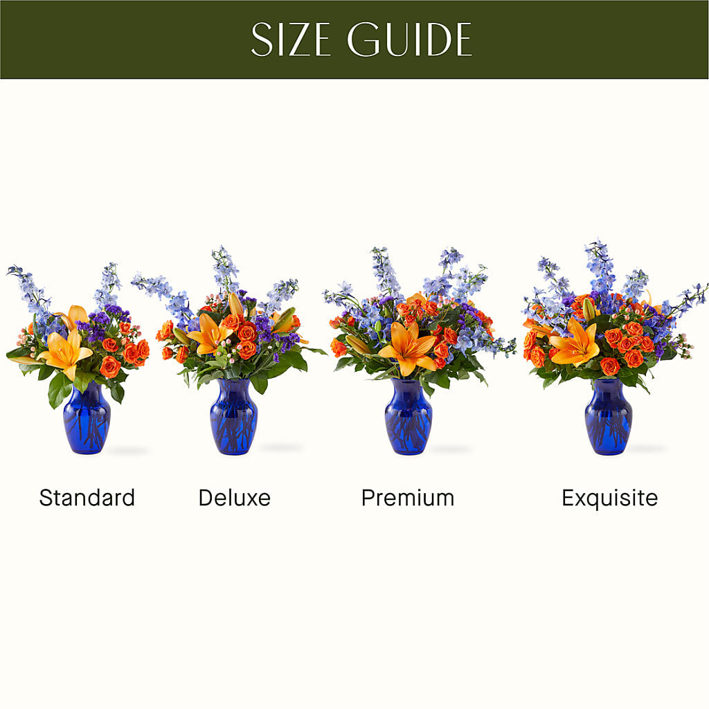 Radiant Citrus Bouquet – Flowers Unlimited, Martinsburg WV