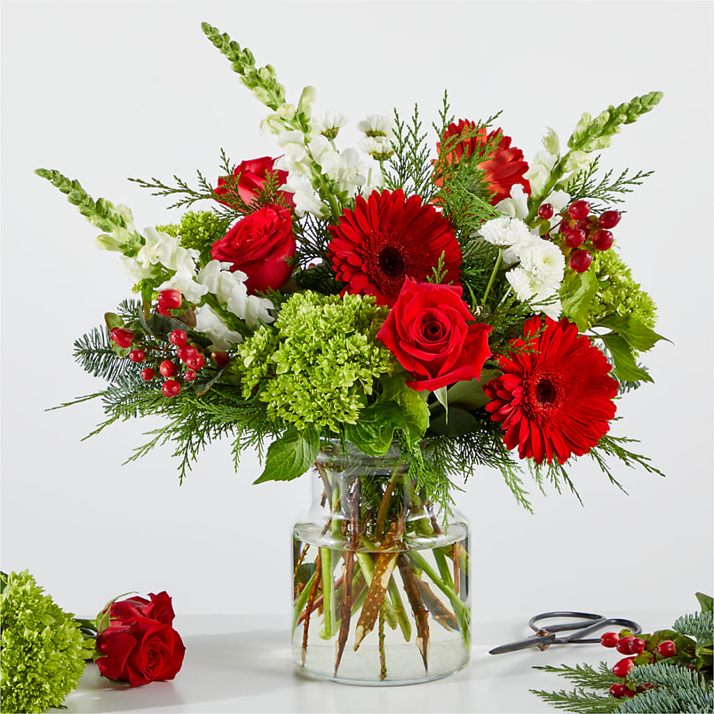 Merry Moment Bouquet – A Florist Original – Flowers Unlimited, Martinsburg WV