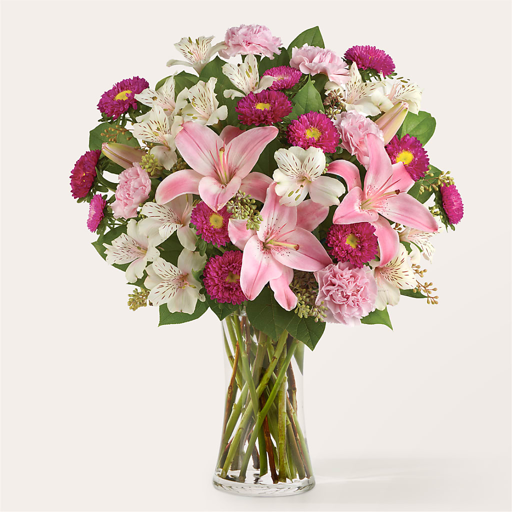 Feeling Fuchsia Bouquet – Flowers Unlimited, Martinsburg WV