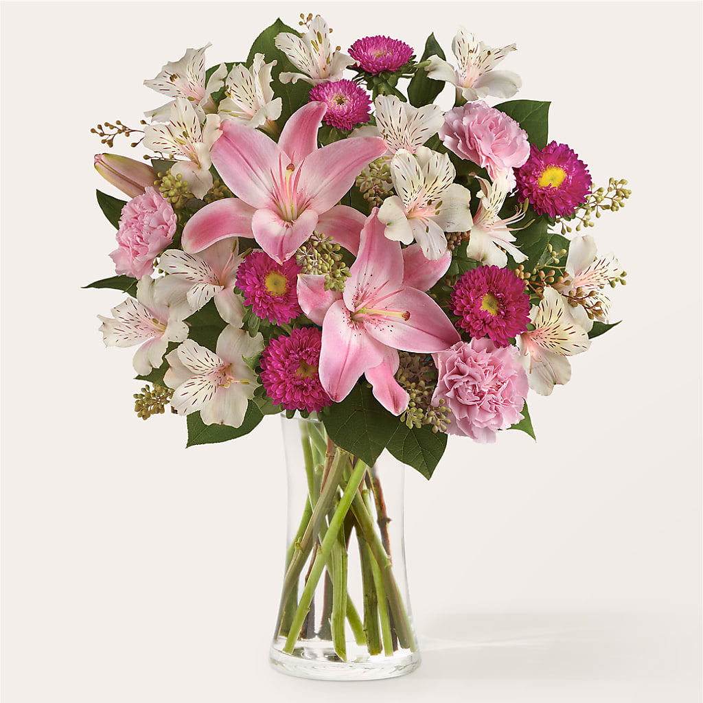 Feeling Fuchsia Bouquet – Flowers Unlimited, Martinsburg WV