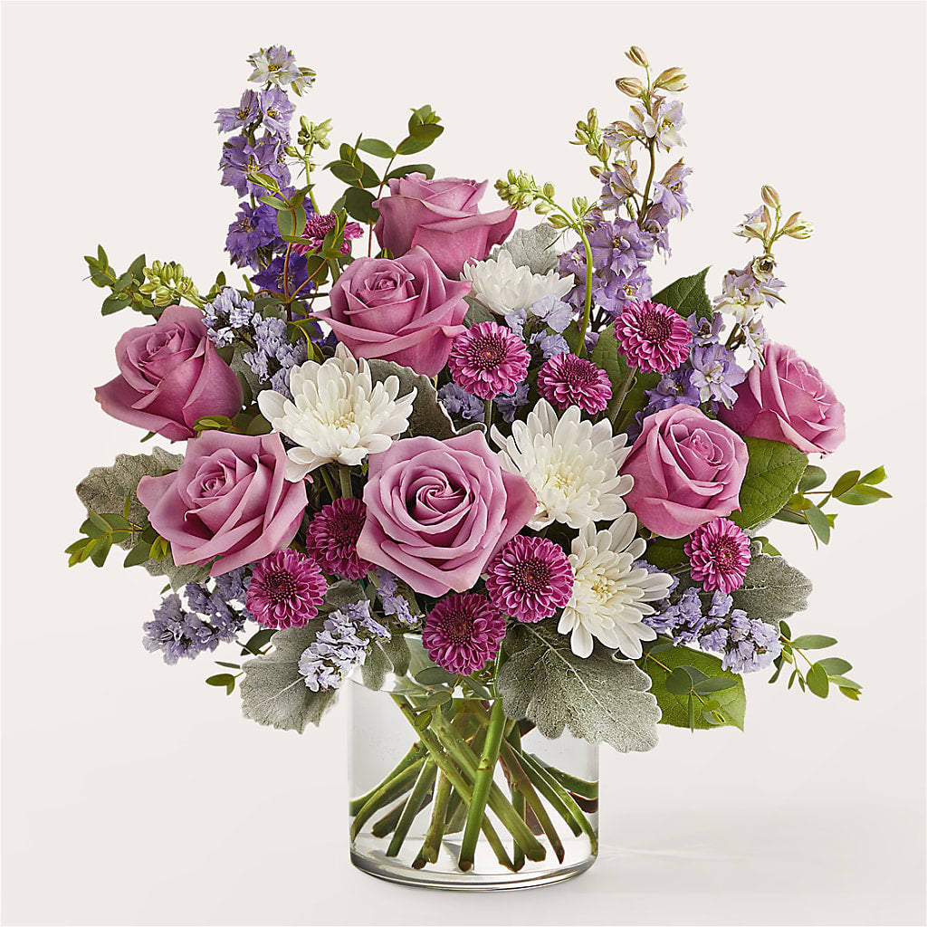Violet Frost Bouquet – Flowers Unlimited, Martinsburg WV