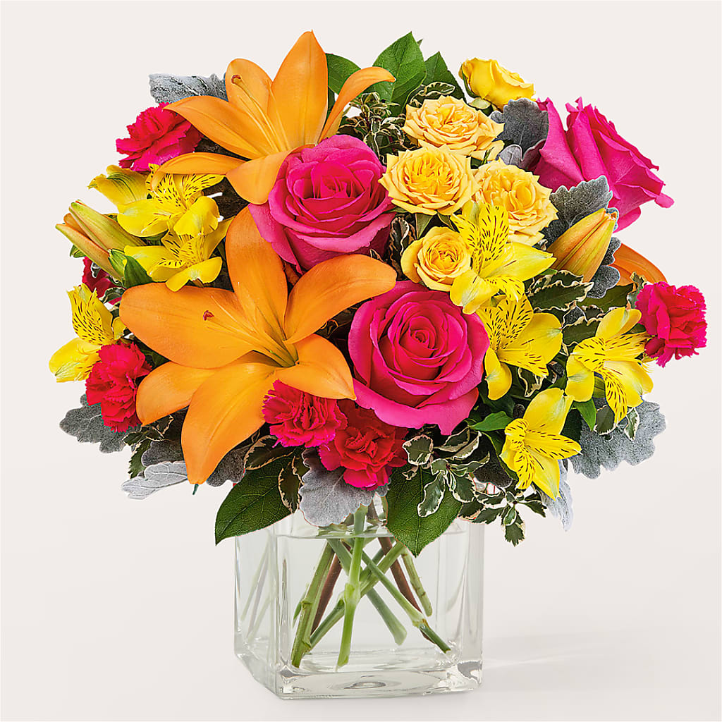 To the Tropics Bouquet – Flowers Unlimited, Martinsburg WV