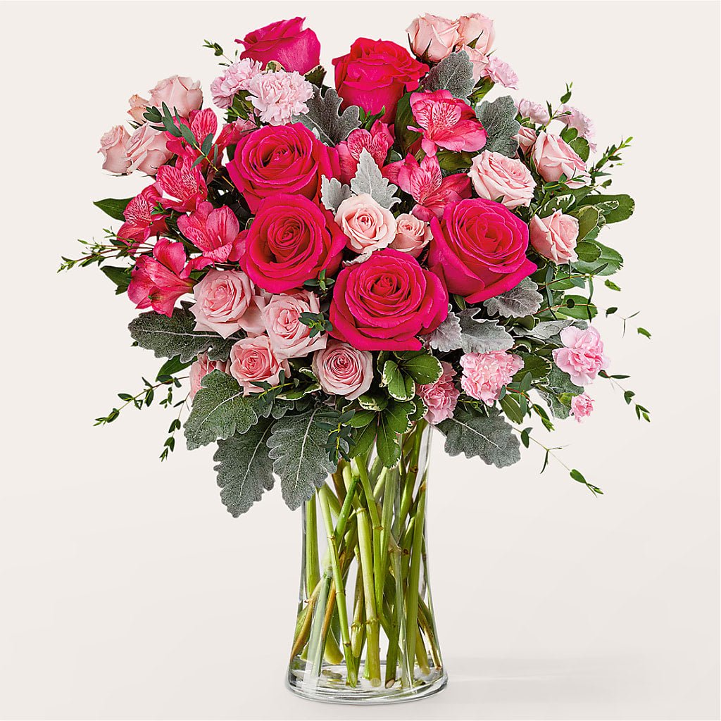 Tickled Pink Bouquet – Flowers Unlimited, Martinsburg WV