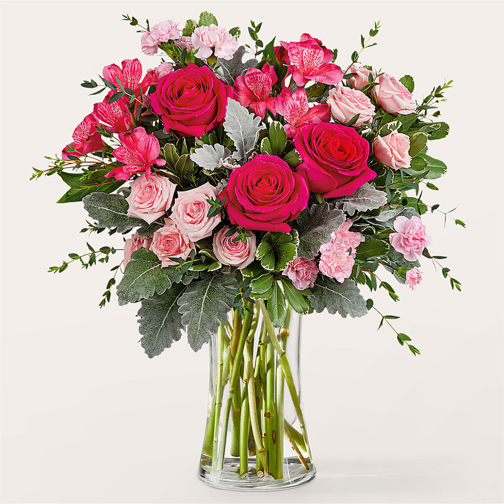Tickled Pink Bouquet – Flowers Unlimited, Martinsburg WV