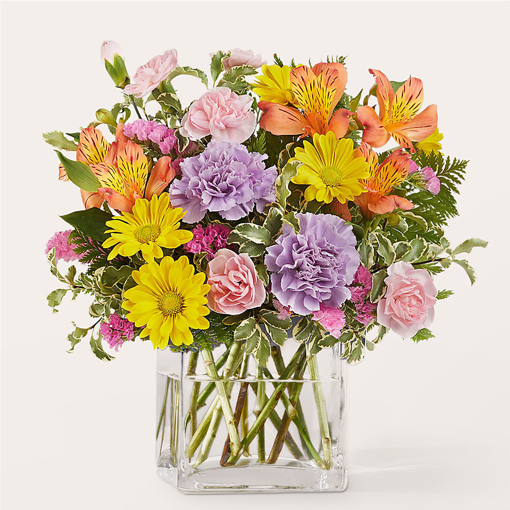 Shades of Happiness Bouquet – Flowers Unlimited, Martinsburg WV