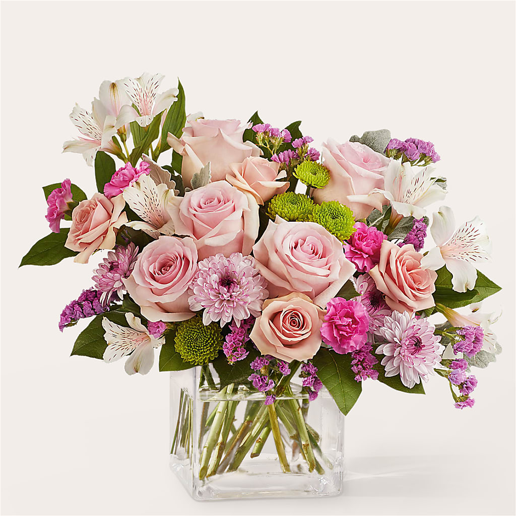 Pink Suede Bouquet – Flowers Unlimited, Martinsburg WV