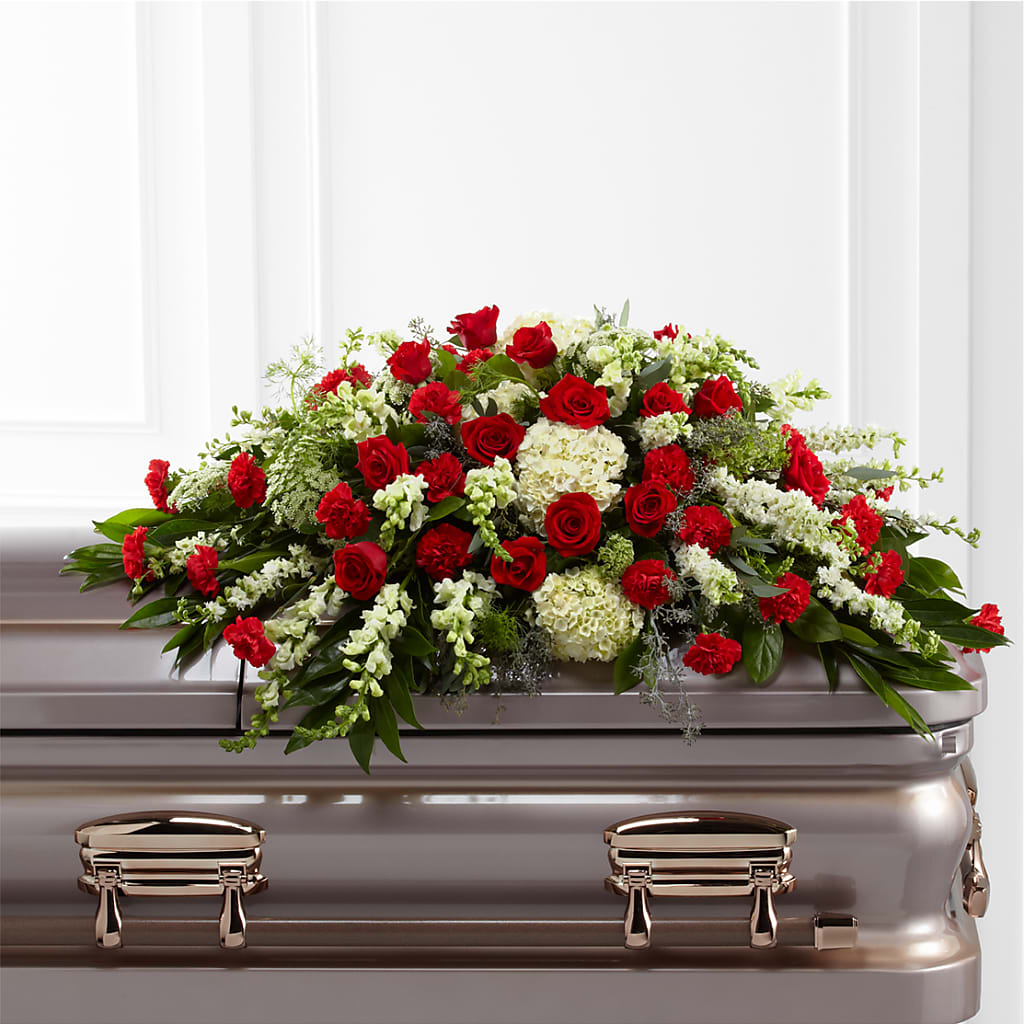 Sincerity Casket Spray – Flowers Unlimited, Martinsburg WV