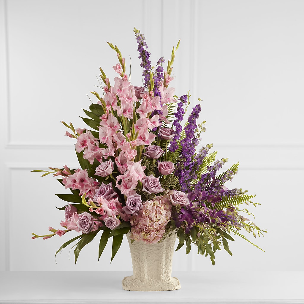 Flowing Garden Arrangement – Flowers Unlimited, Martinsburg WV
