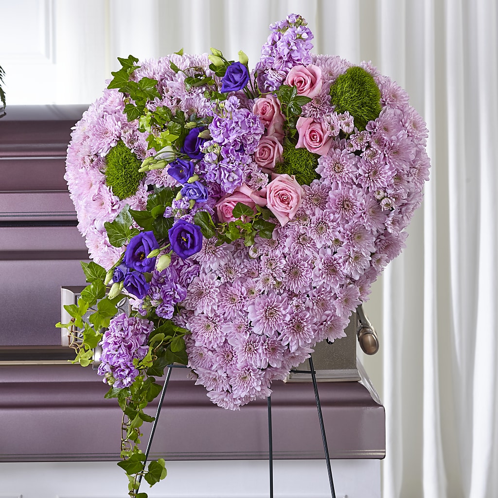 Treasured Love Standing Heart – Flowers Unlimited, Martinsburg WV