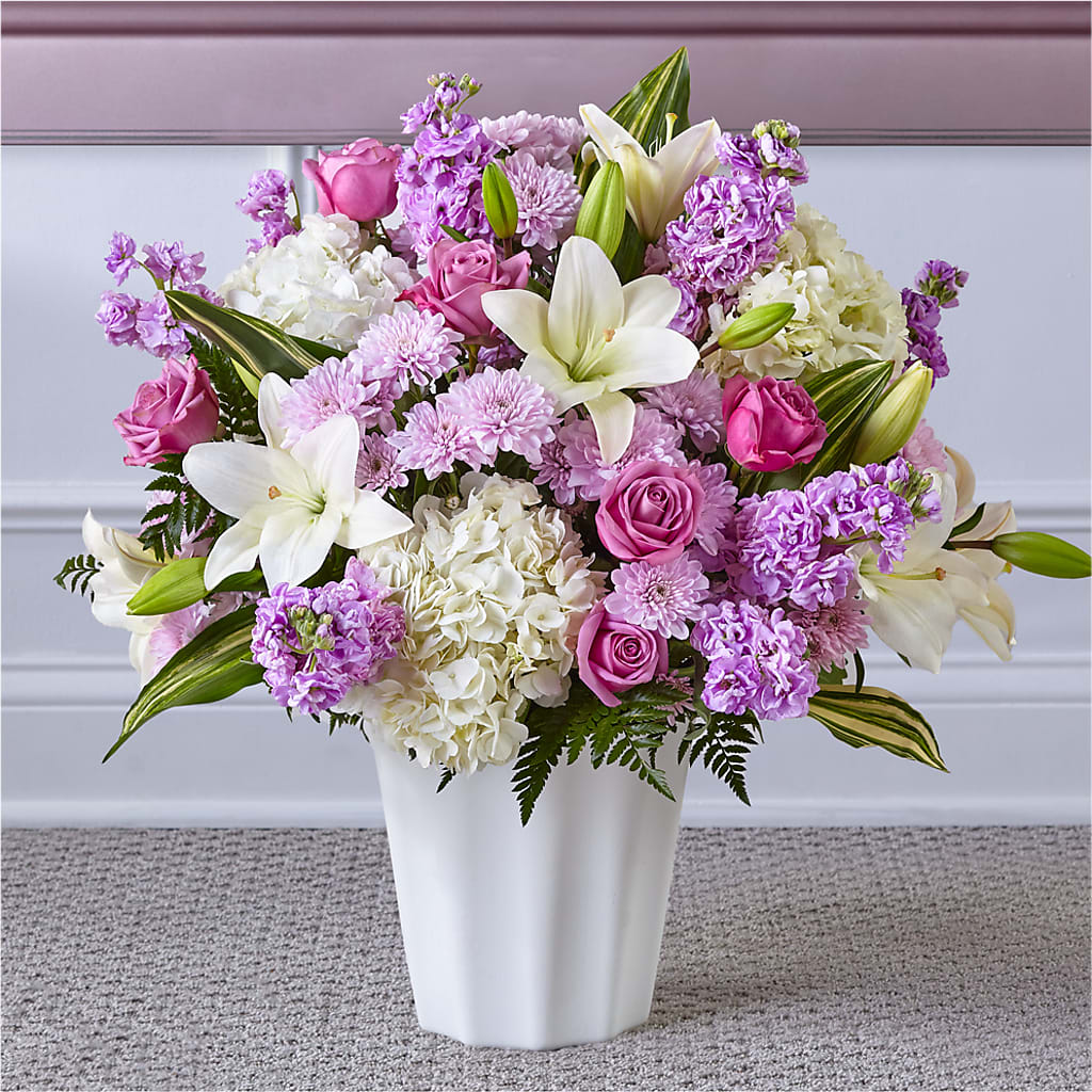 Heaven Sent Floor Basket – Flowers Unlimited, Martinsburg WV