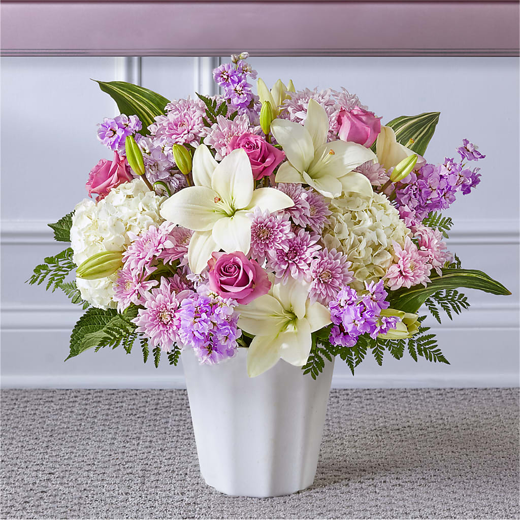 Heaven Sent Floor Basket – Flowers Unlimited, Martinsburg WV