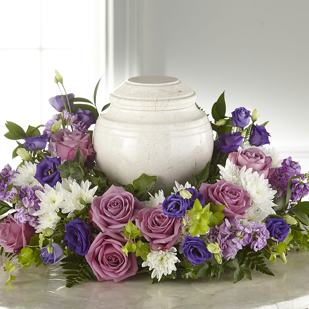Blooming Sympathy Cremation Adornment – Flowers Unlimited, Martinsburg WV