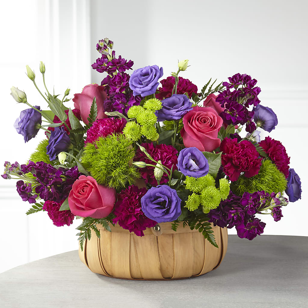 Serene Sanctuary Basket – Flowers Unlimited, Martinsburg WV