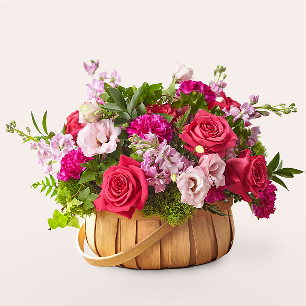 Radiance in Bloom Basket – Flowers Unlimited, Martinsburg WV