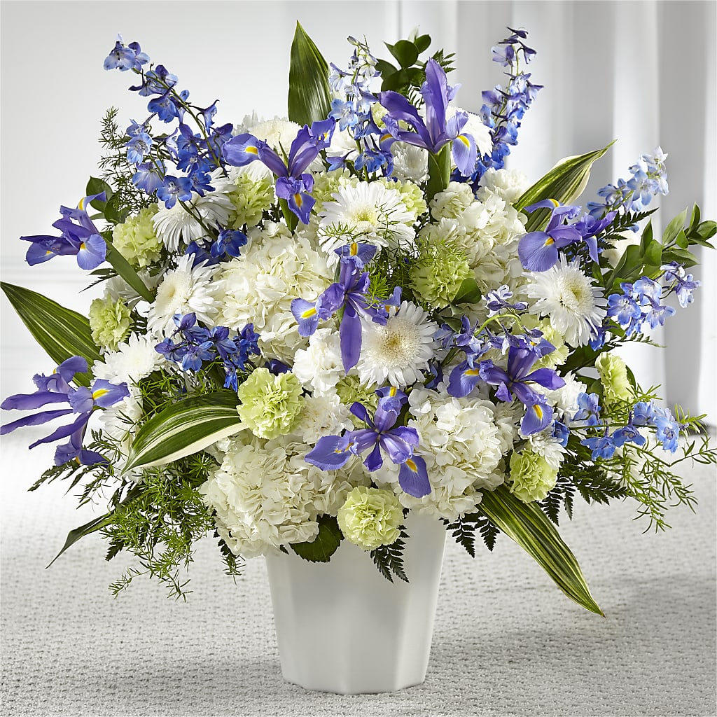 Soft Serenity Floor Basket – Flowers Unlimited, Martinsburg WV