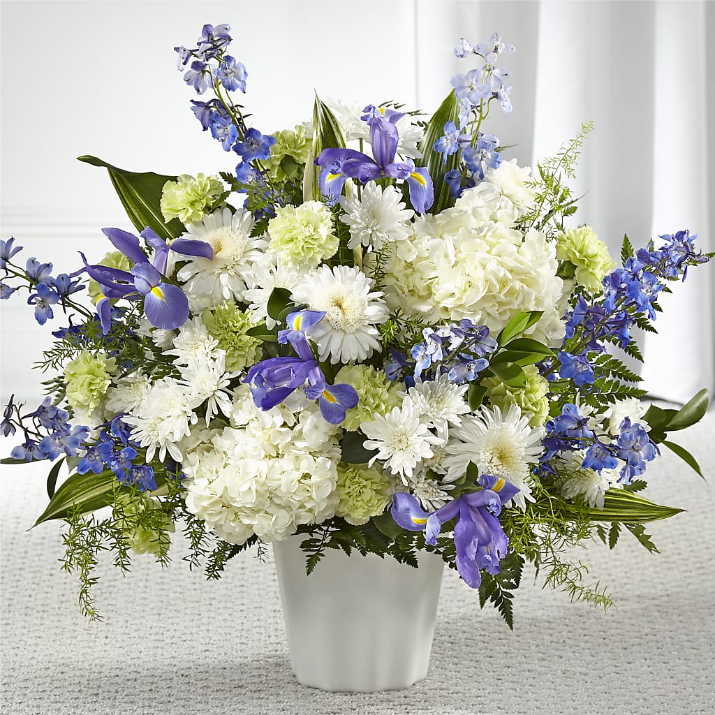 Soft Serenity Floor Basket – Flowers Unlimited, Martinsburg WV