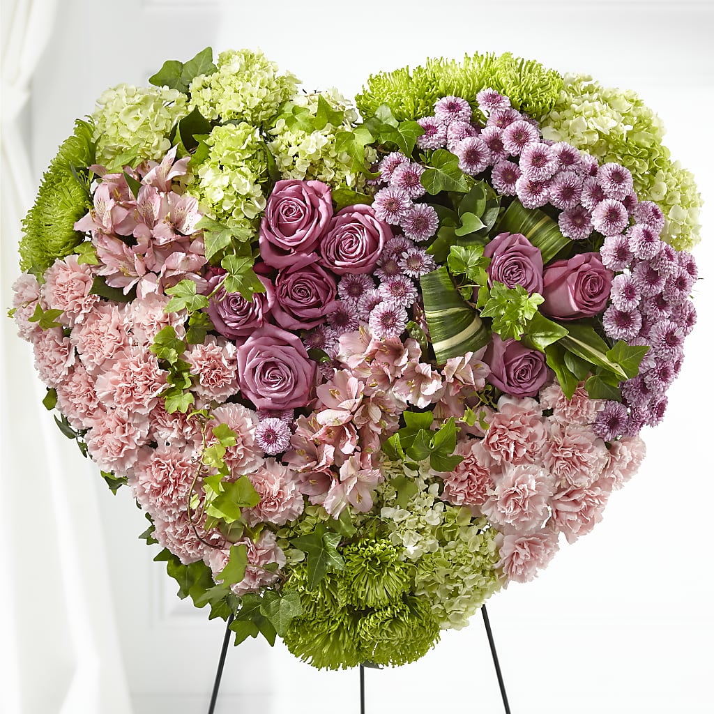 Heartwarming Standing Heart – Flowers Unlimited, Martinsburg WV