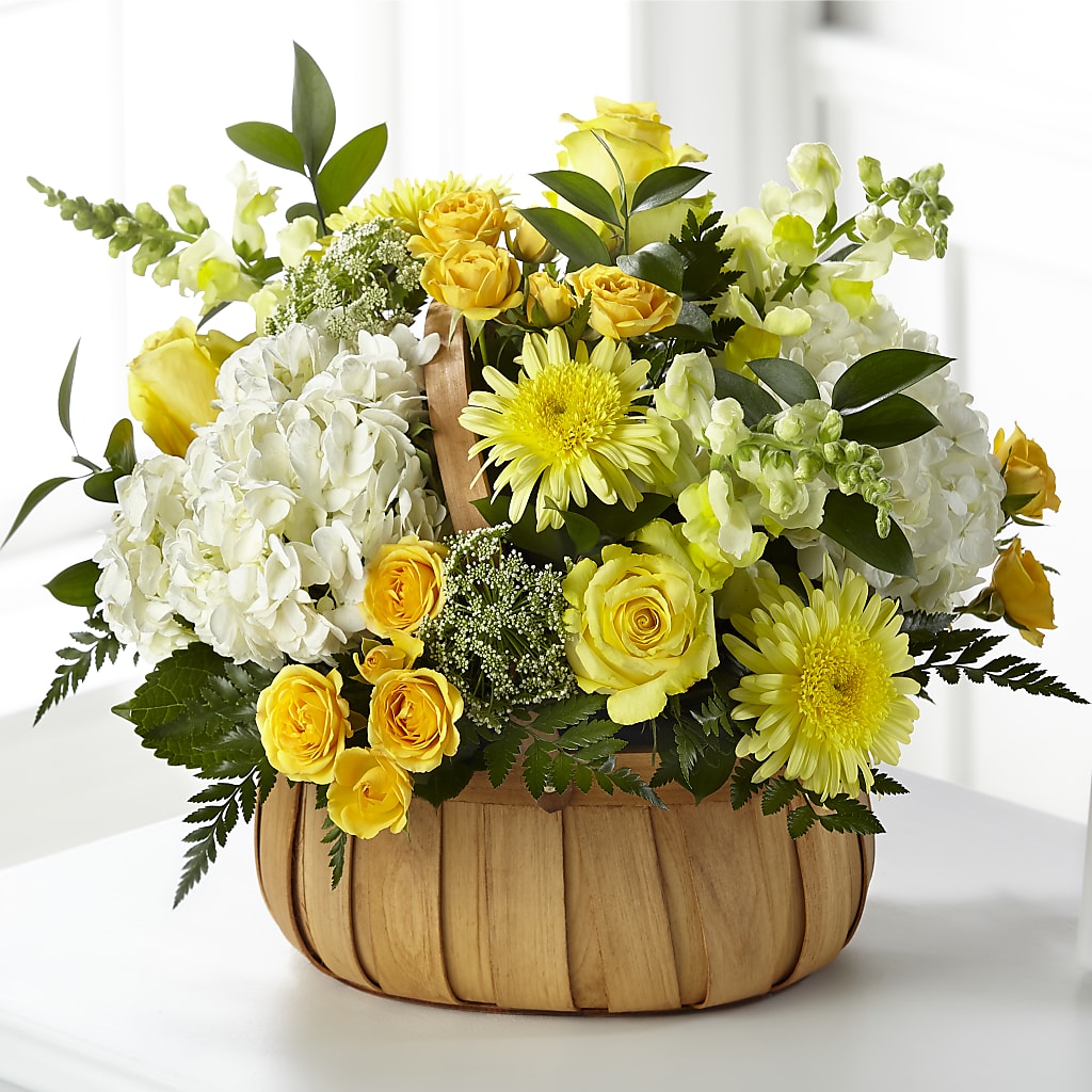 Rustic Remembrance Basket – Flowers Unlimited, Martinsburg WV