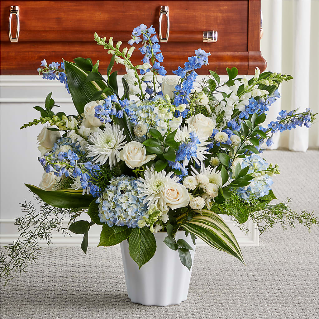 Everlasting Memories Floor Basket – Flowers Unlimited, Martinsburg WV