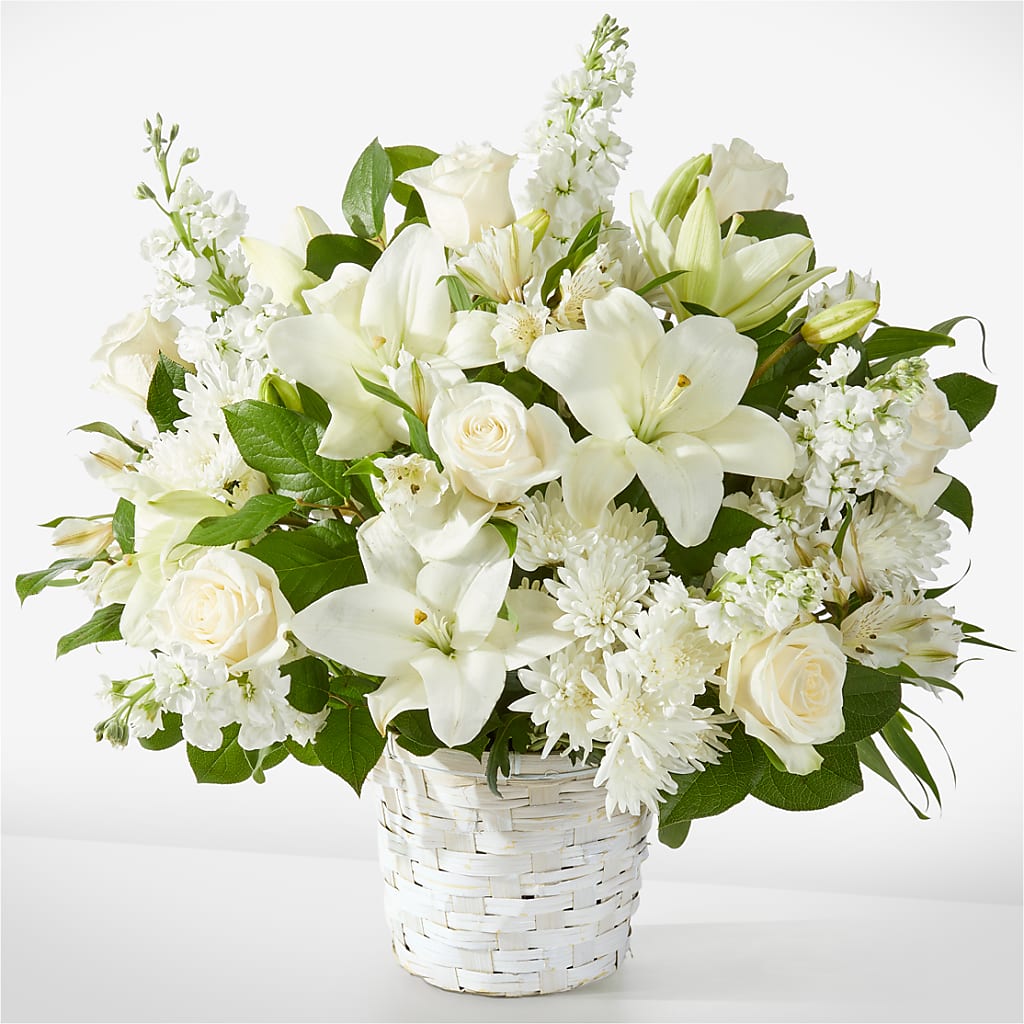 Peaceful Reflections Arrangement – Flowers Unlimited, Martinsburg WV