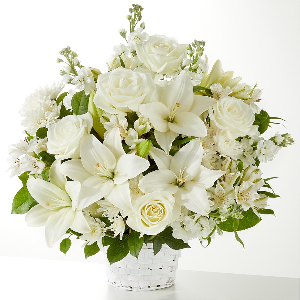 Peaceful Reflections Arrangement – Flowers Unlimited, Martinsburg WV