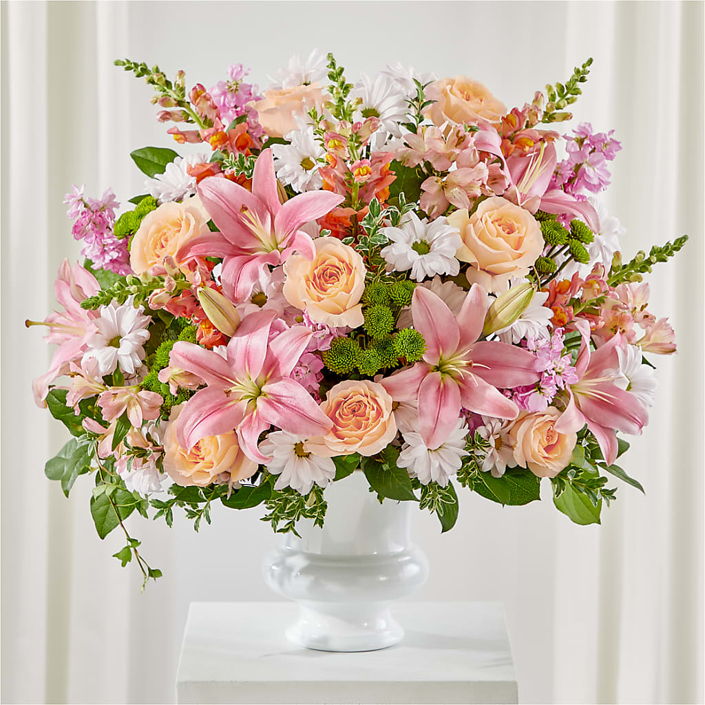 Heartfelt Gesture Urn Arrangement – Flowers Unlimited, Martinsburg WV