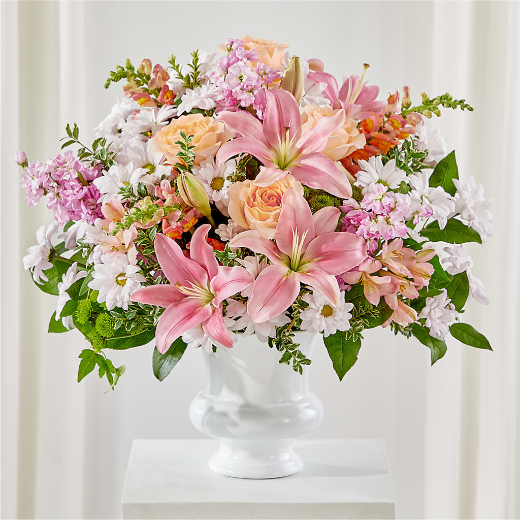Heartfelt Gesture Urn Arrangement – Flowers Unlimited, Martinsburg WV