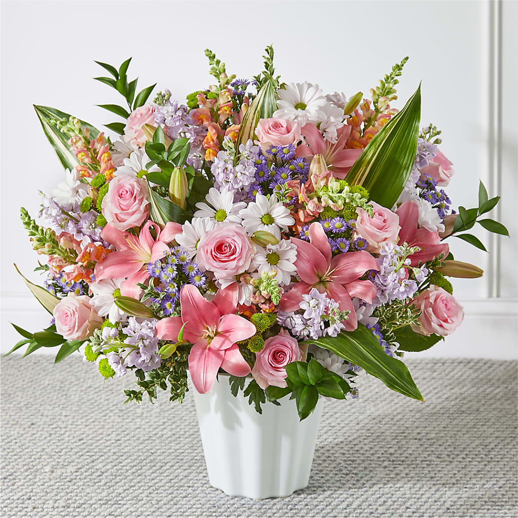 Abundant Compassion Floor Basket – Flowers Unlimited, Martinsburg WV