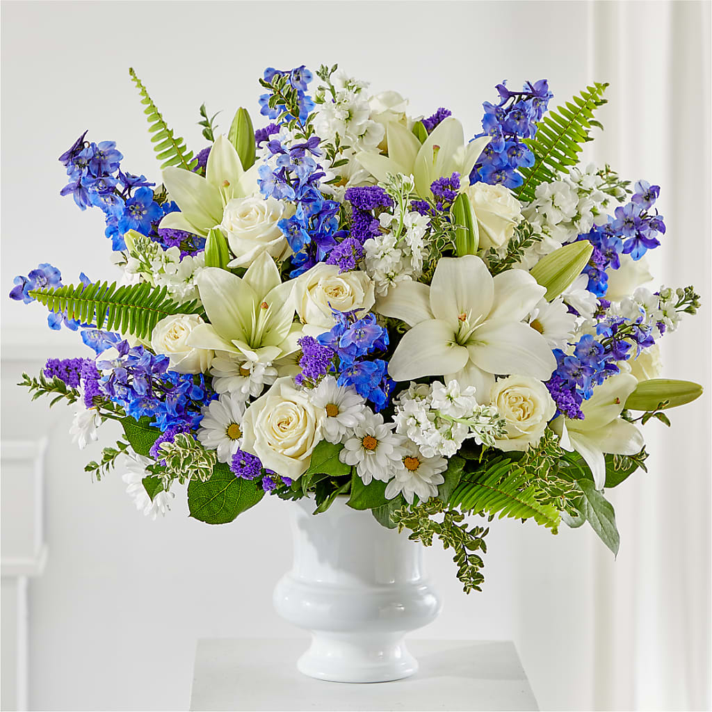 Expressions of Hope Urn Arrangement – Flowers Unlimited, Martinsburg WV