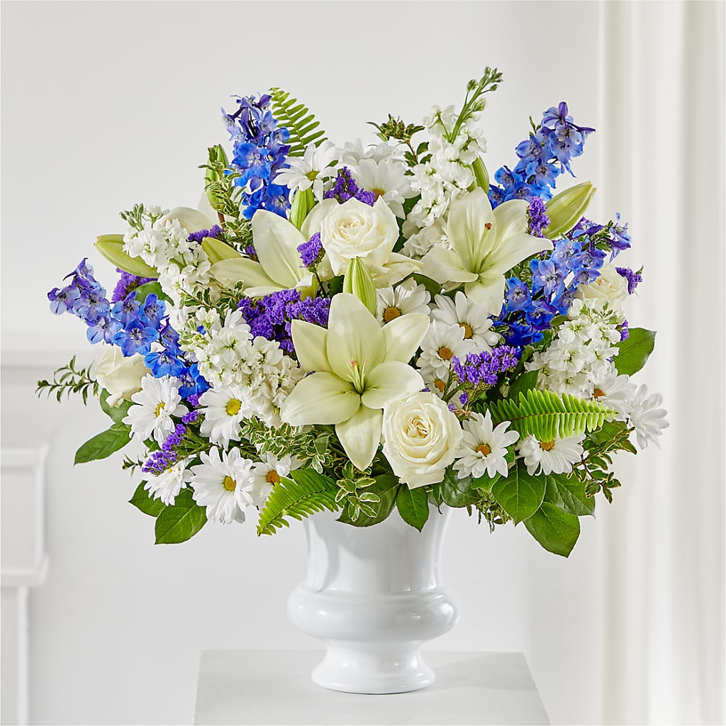 Expressions of Hope Urn Arrangement – Flowers Unlimited, Martinsburg WV