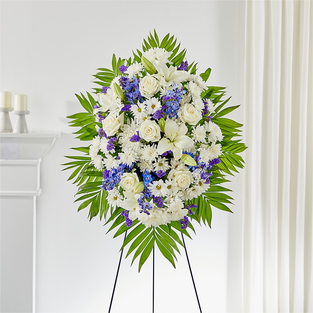 At Rest Standing Spray – Flowers Unlimited, Martinsburg WV