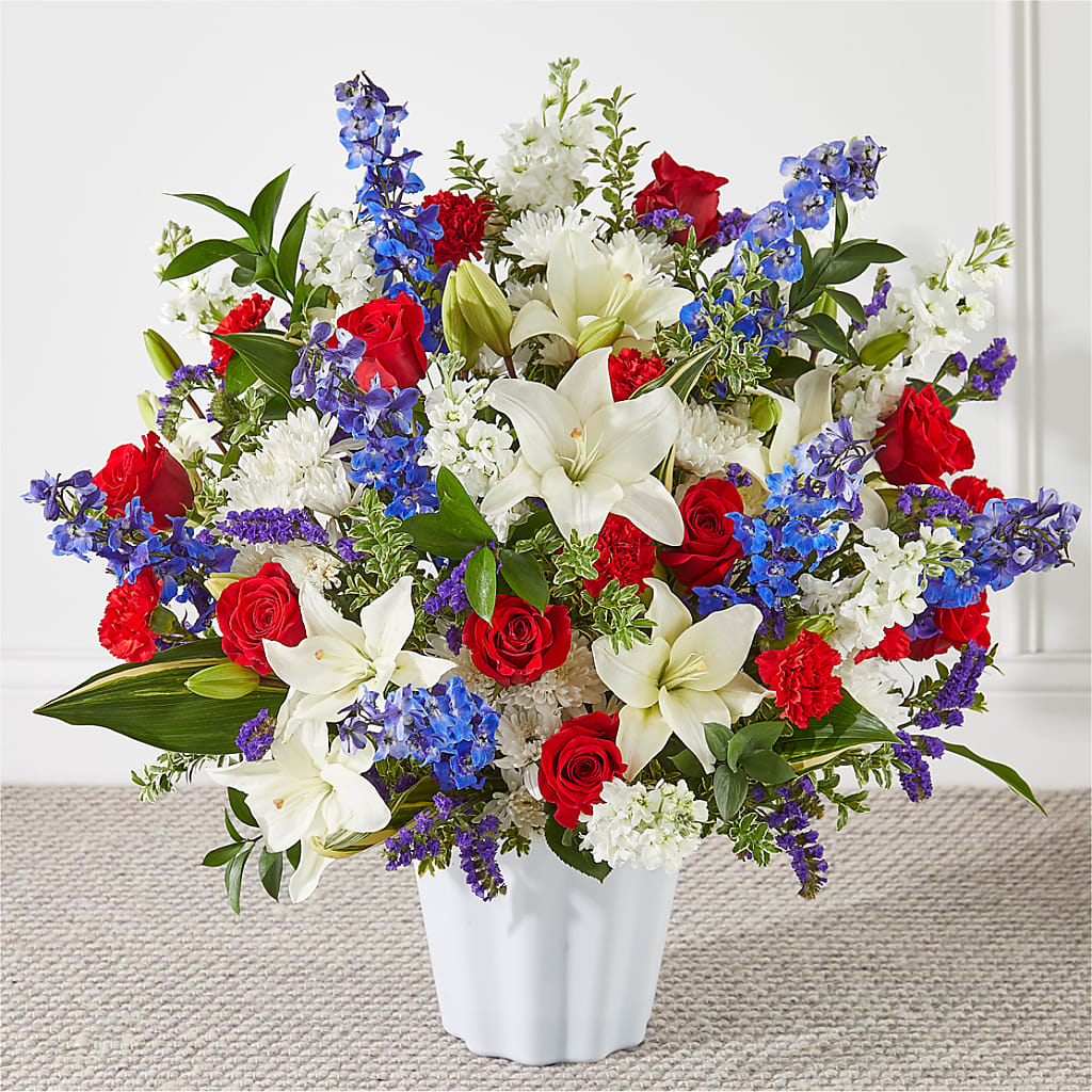 Consoled Floor Basket – Flowers Unlimited, Martinsburg WV