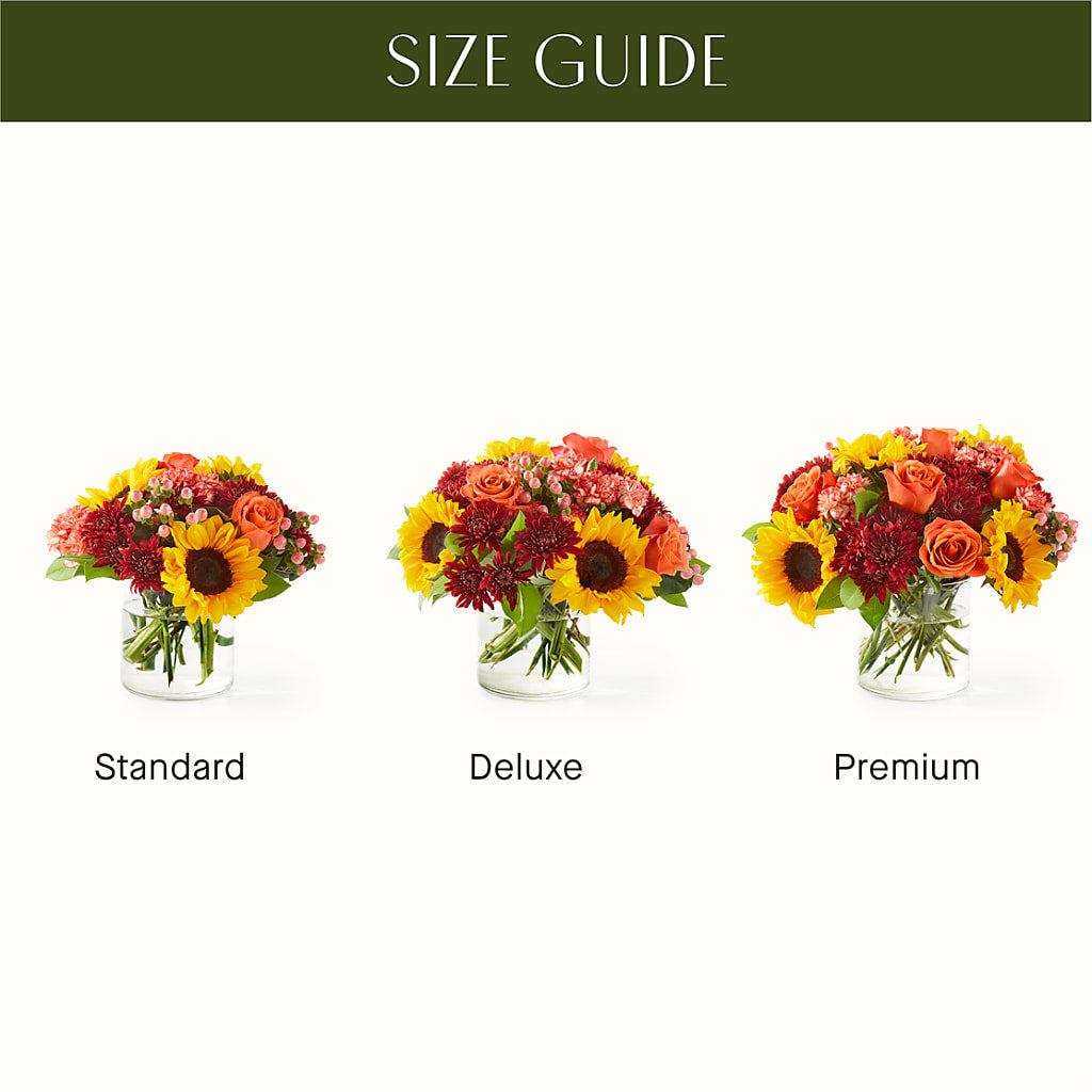 September Sunset Bouquet – Flowers Unlimited, Martinsburg WV
