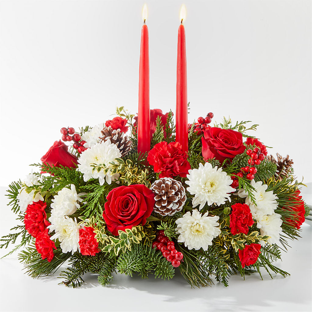 Holiday Soiree Centerpiece – Flowers Unlimited, Martinsburg WV