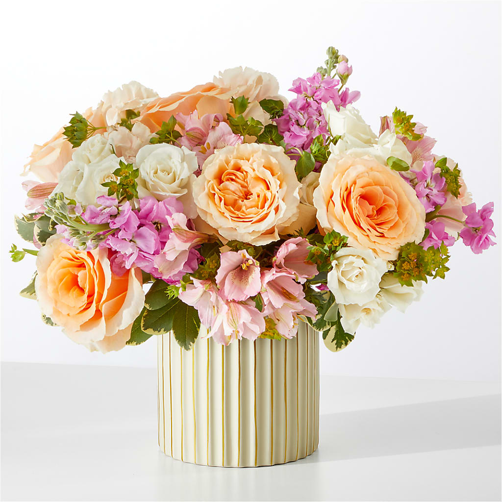 Paradise Bouquet with Ivory Vase – Flowers Unlimited, Martinsburg WV