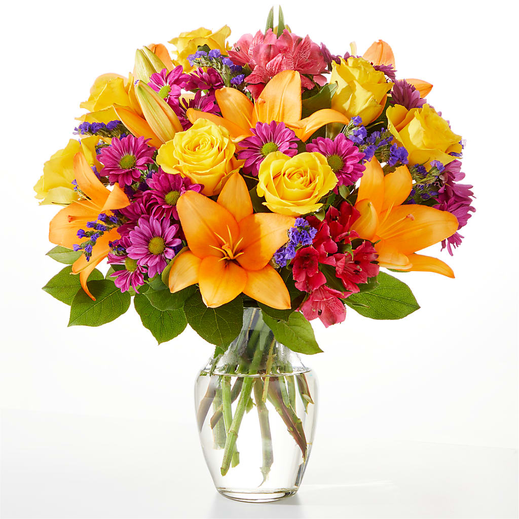 Colorful Visions Bouquet – Flowers Unlimited, Martinsburg WV