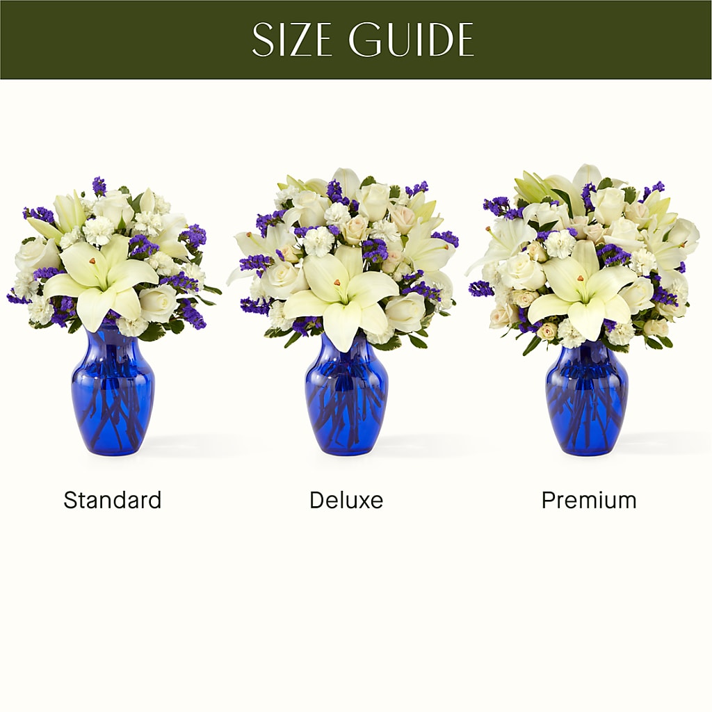 Sapphire Rush Bouquet – Flowers Unlimited, Martinsburg WV