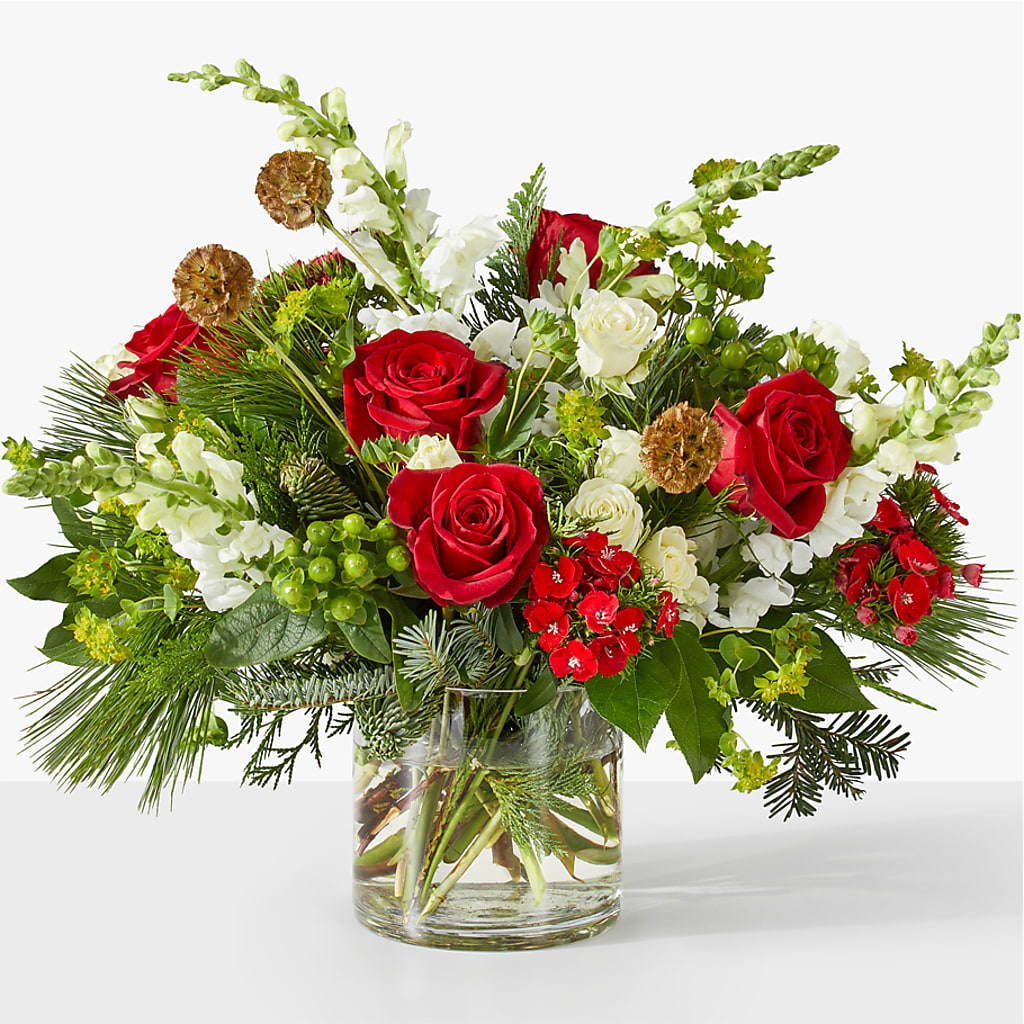 Deck the Halls Bouquet – Flowers Unlimited, Martinsburg WV