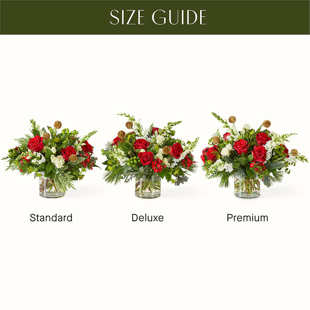 Deck the Halls Bouquet – Flowers Unlimited, Martinsburg WV
