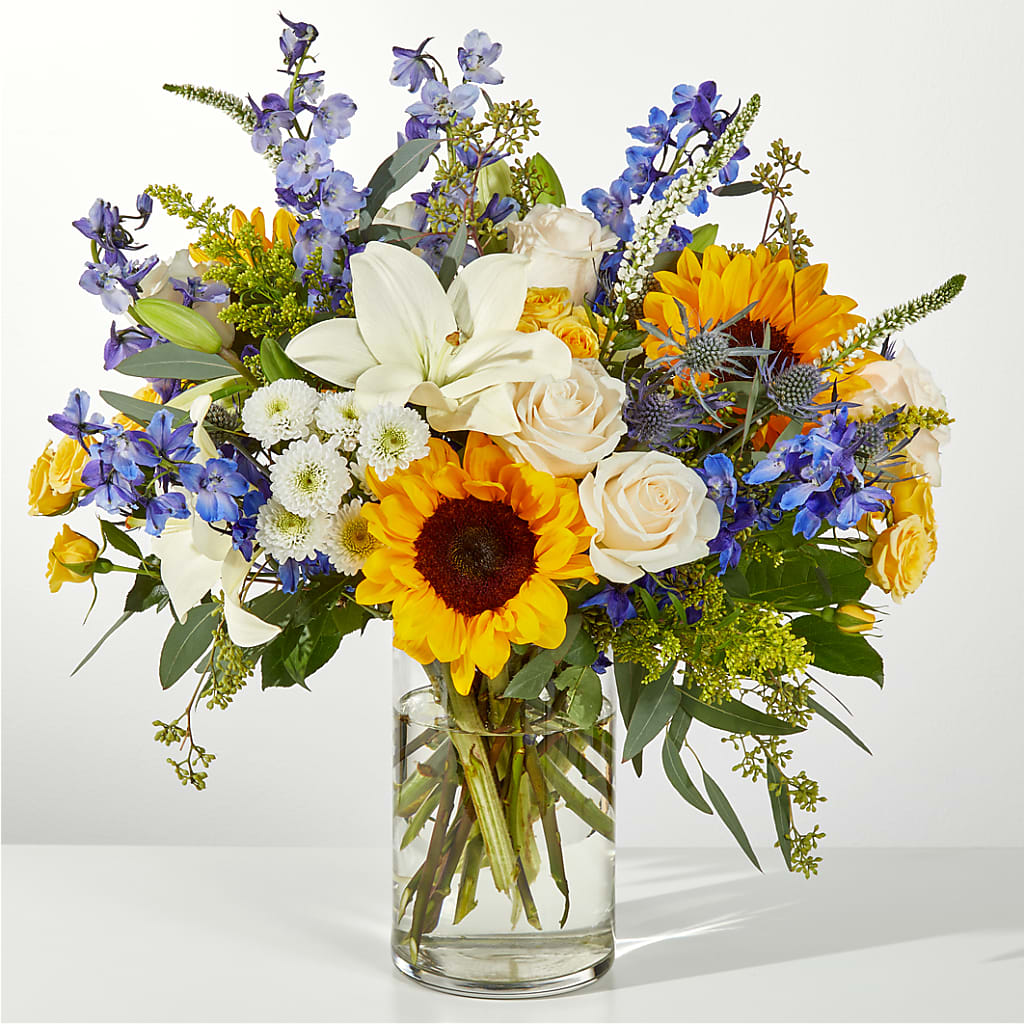 Wonderfully Sunny Bouquet – Flowers Unlimited, Martinsburg WV