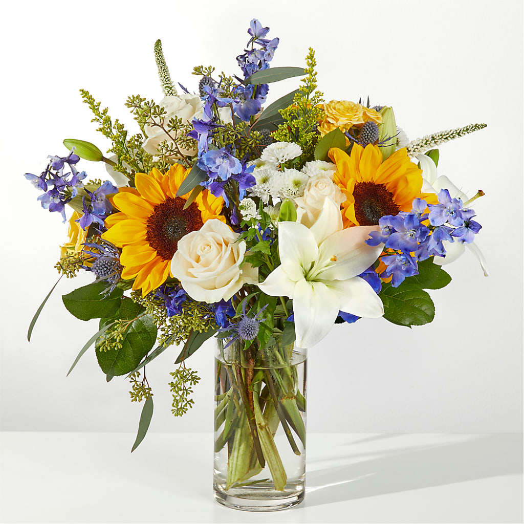 Wonderfully Sunny Bouquet – Flowers Unlimited, Martinsburg WV